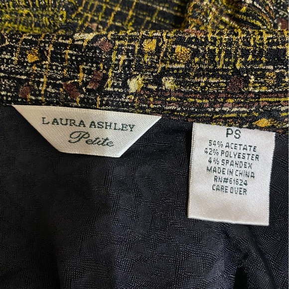 Laura Ashley Petite Hold , Copper Design One Button Fly Away Knit Jacket - Picture 7 of 8